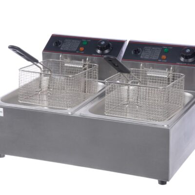 Aloma Double Electric Deep Fryer 2x6L - Caterwize Fryers