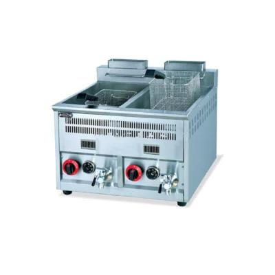 High-Quality Double Gas Deep Fryer - Caterwize