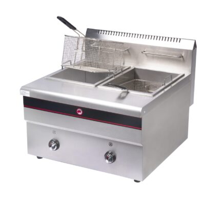 Shop Double Gas Deep Fryer 2x12.5L - Caterwize SA
